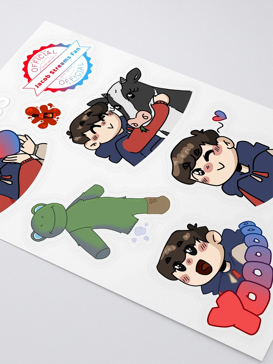 JacobStreams Sticker Sheet product image (3)