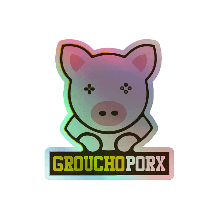 Grouchoporx V2 Holographic Sticker product image (2)