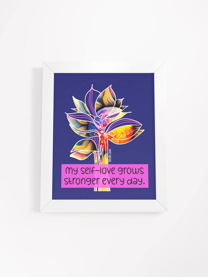 Blossoming Self-Love Matte Poster product image (1)