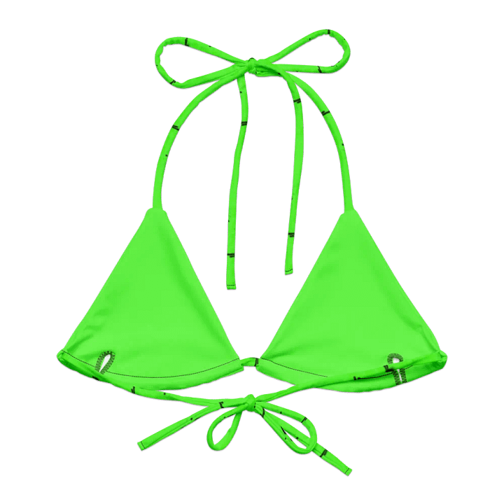 Graffiti Glam String Bikini Top product image (2)