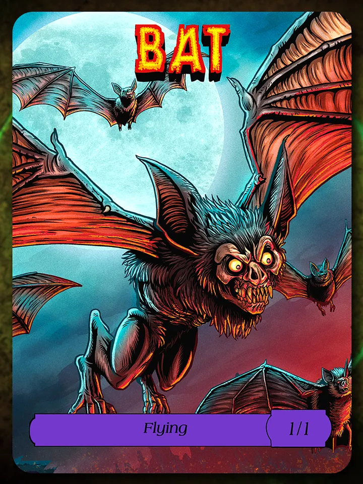 Bat 1/1 Full Art Token product image (1)