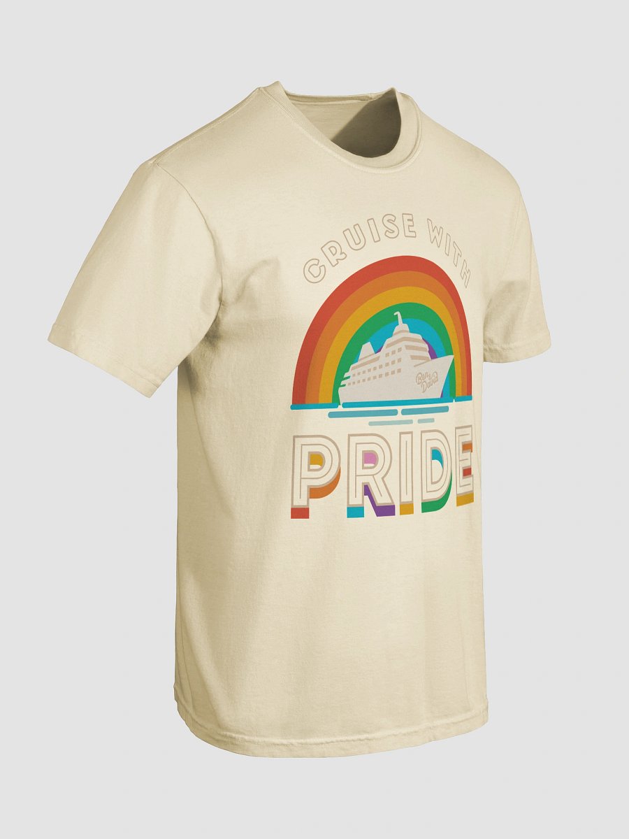 Men's Cruise with Ben and David Rainbow Pride T-Shirt - Natural product image (9)