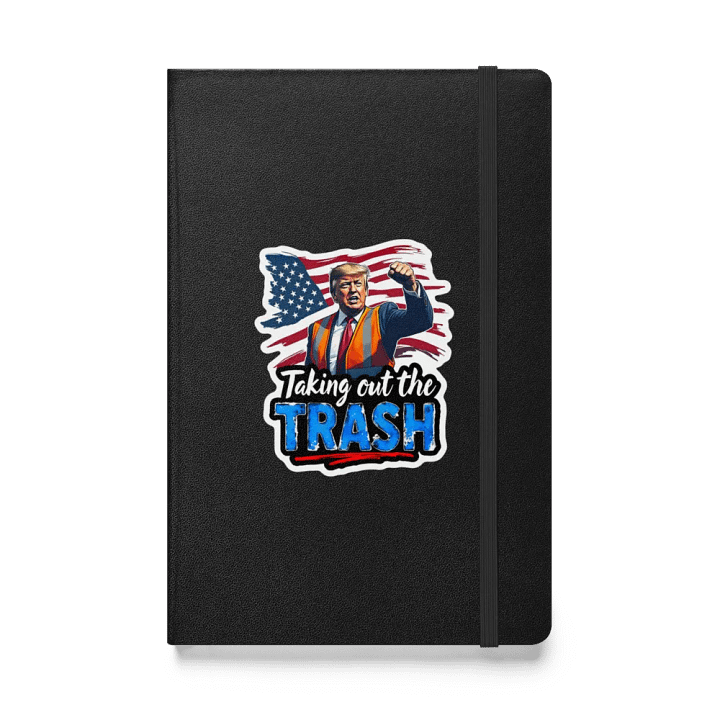 Hardcover Notebook: Trump Trash Removal product image (1)
