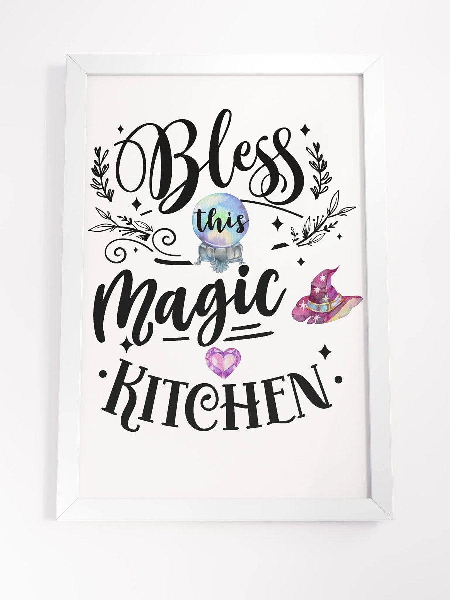 Bless This Magic Kitchen - Witchy, Kitchen Witch, Magic Kitchen Gift product image (8)