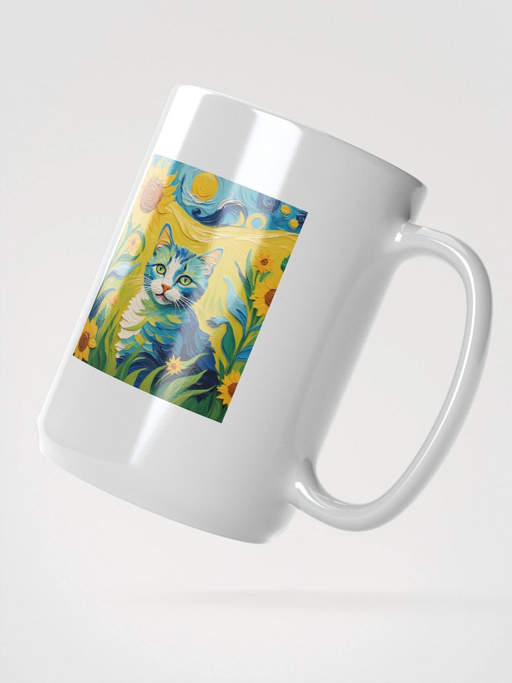 Van Gogh Cat Mug product image (2)