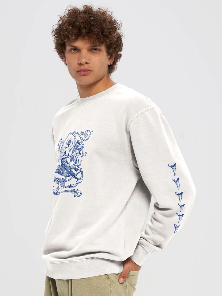 The Siren's Son Sweatshirt In Colonial Porcelain product image (2)