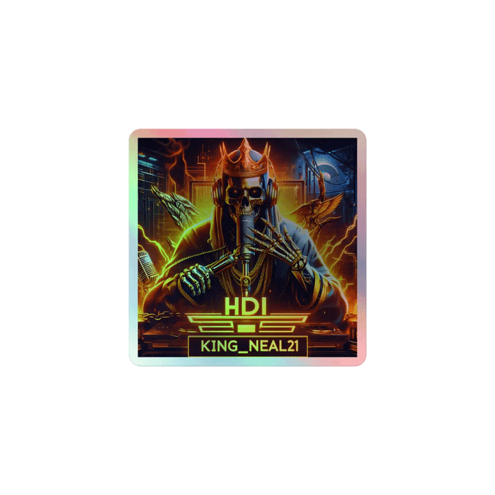 HDI King Neal - Holographic Sticker product image (1)