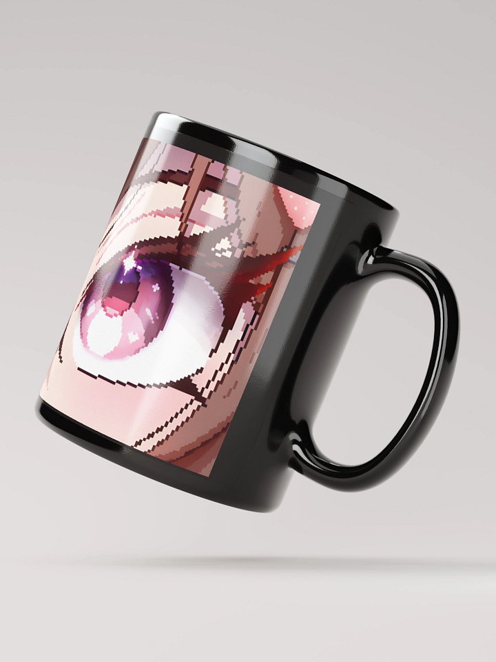 ONLY EYES | Black Glossy Mug product image (4)