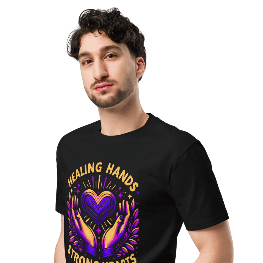 strong hearts ,healing hands t-shirt product image (4)