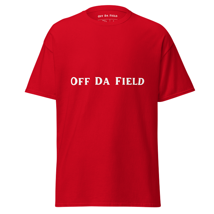 Off Da Field - Red Tee product image (1)