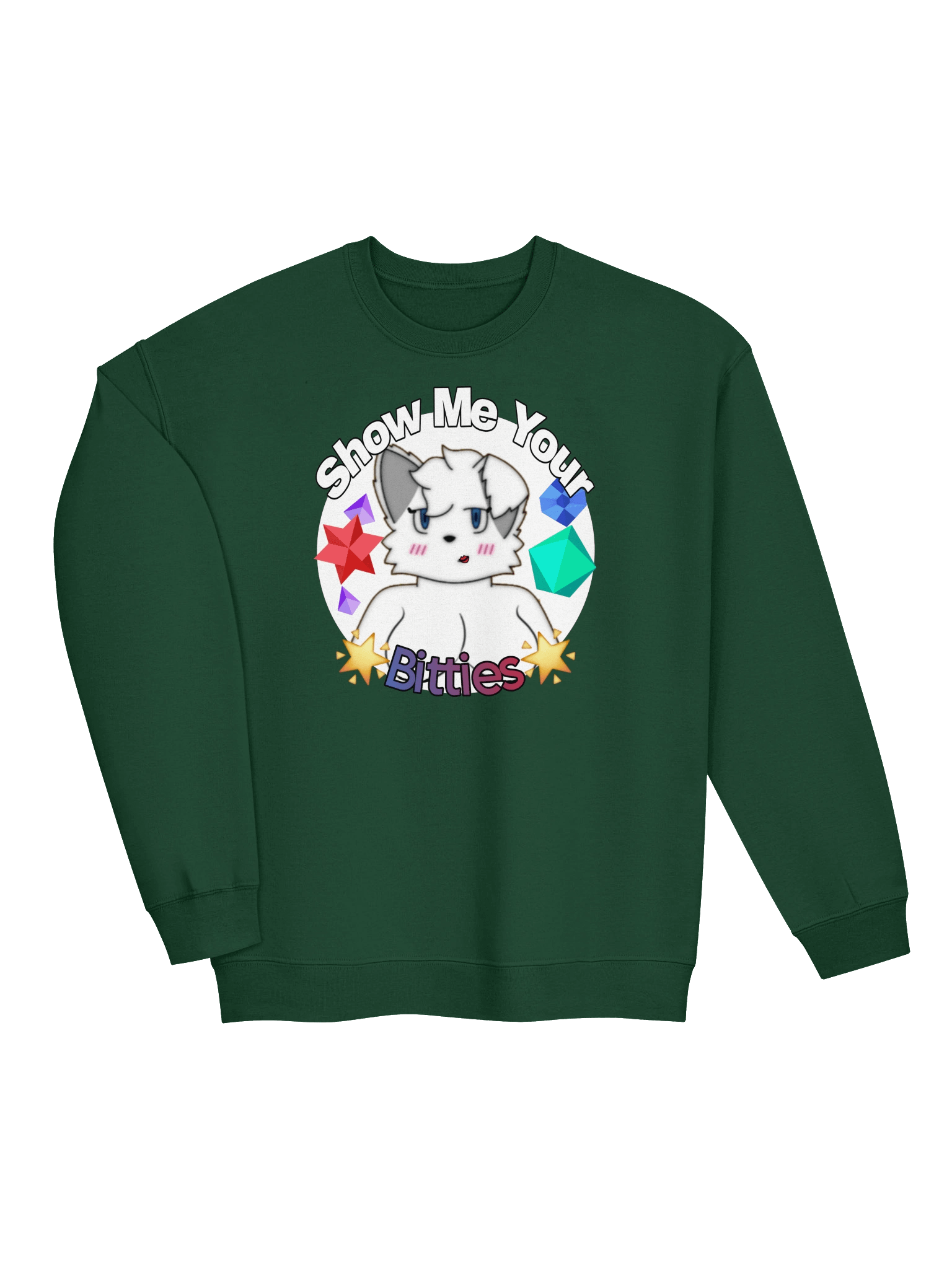 Show Me Your Bitties crewneck sweat shirt product image (17)