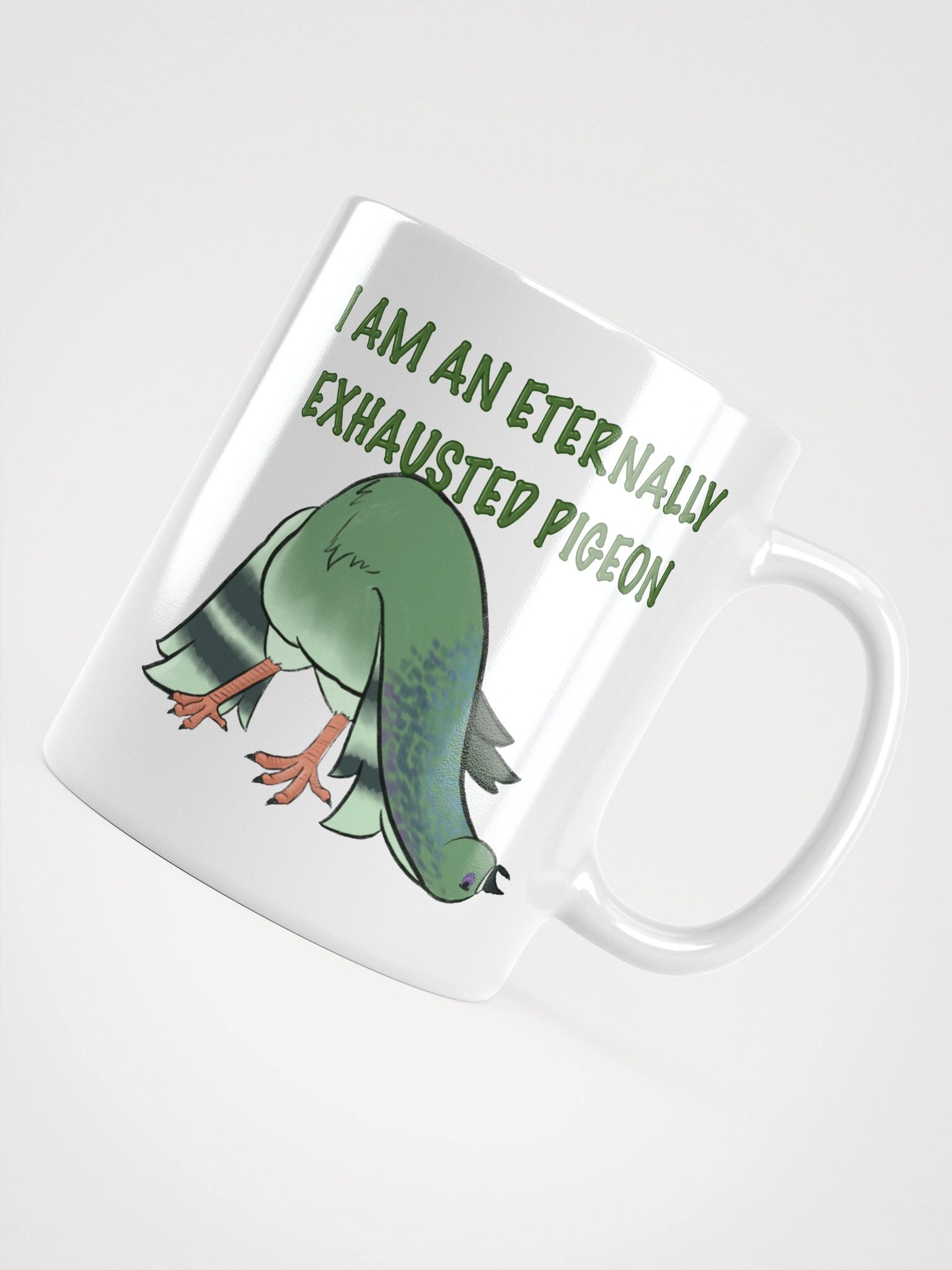 I'm An Eternally Exhausted Pigeon Mug product image (10)