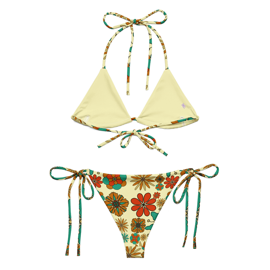 Retro Floral Harmony Bikini Set product image (7)