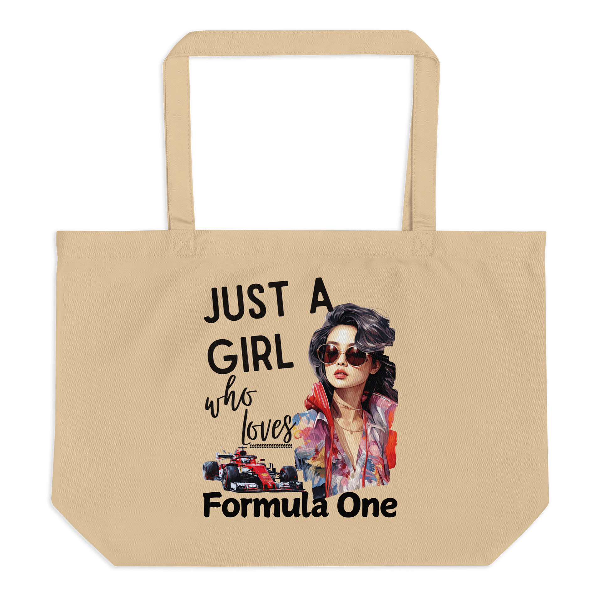 Formula 1 Vibes Organic Tote Bag product image (1)