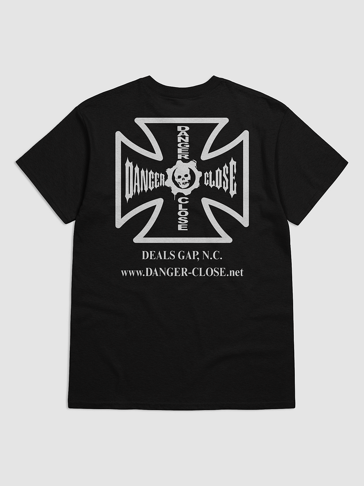 DANGER CLOSE IRON CROSS T-SHIRT (BLACK) product image (1)