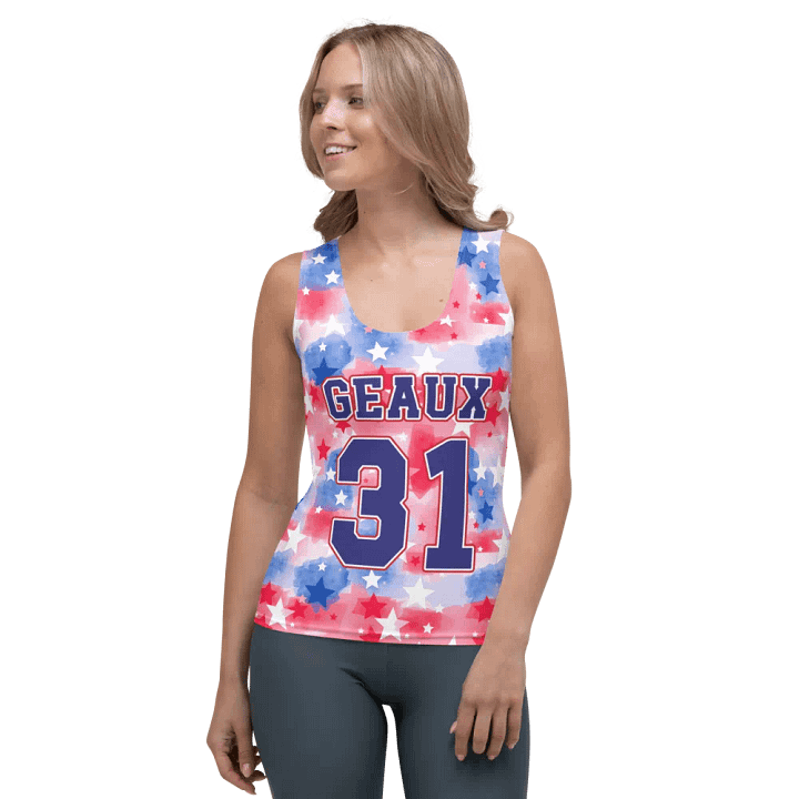 RWB All Over Print Tank Top - Geaux 31 product image (1)