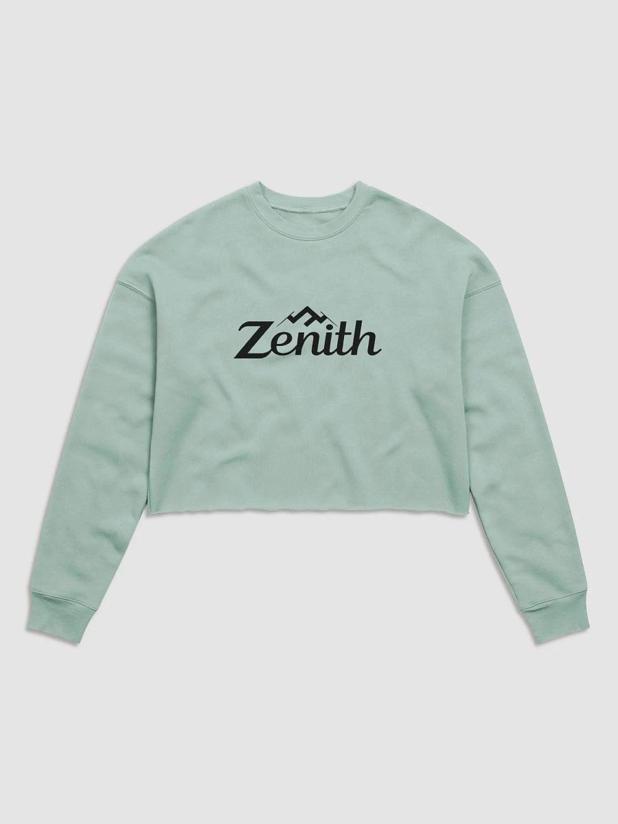 Zenith Women's Fleece Crop Sweatshirt - Cozy Comfort in Trendy Styles product image (3)