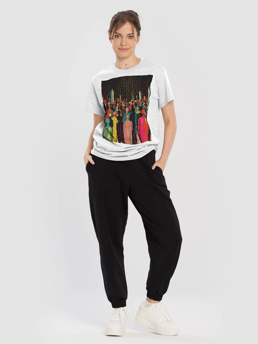 Where are they looking? Relaxed Streetwear Vibe Tee product image (5)