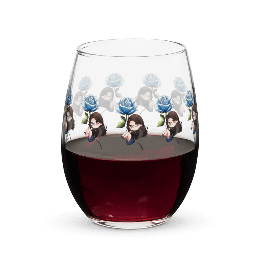 Whovie Rose Stemless Wine Glass product image (5)