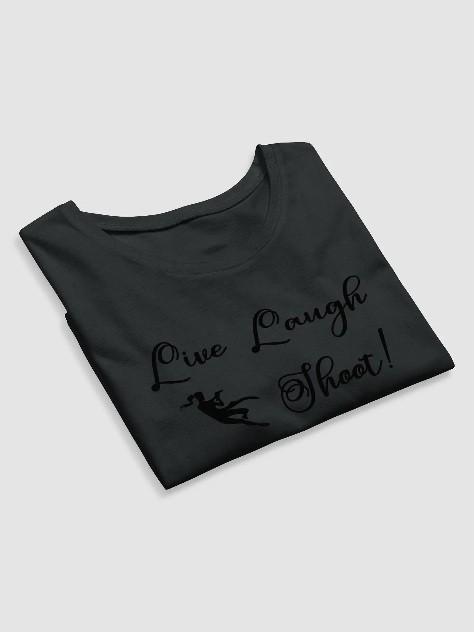 Live, Laugh, Shoot! Baby tee product image (11)