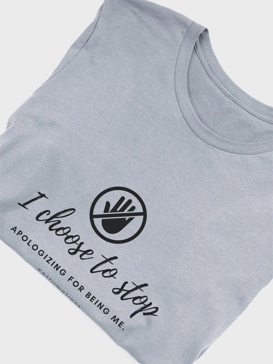 I choose to stop Dark Unisex Super soft T-Shirt product image (24)