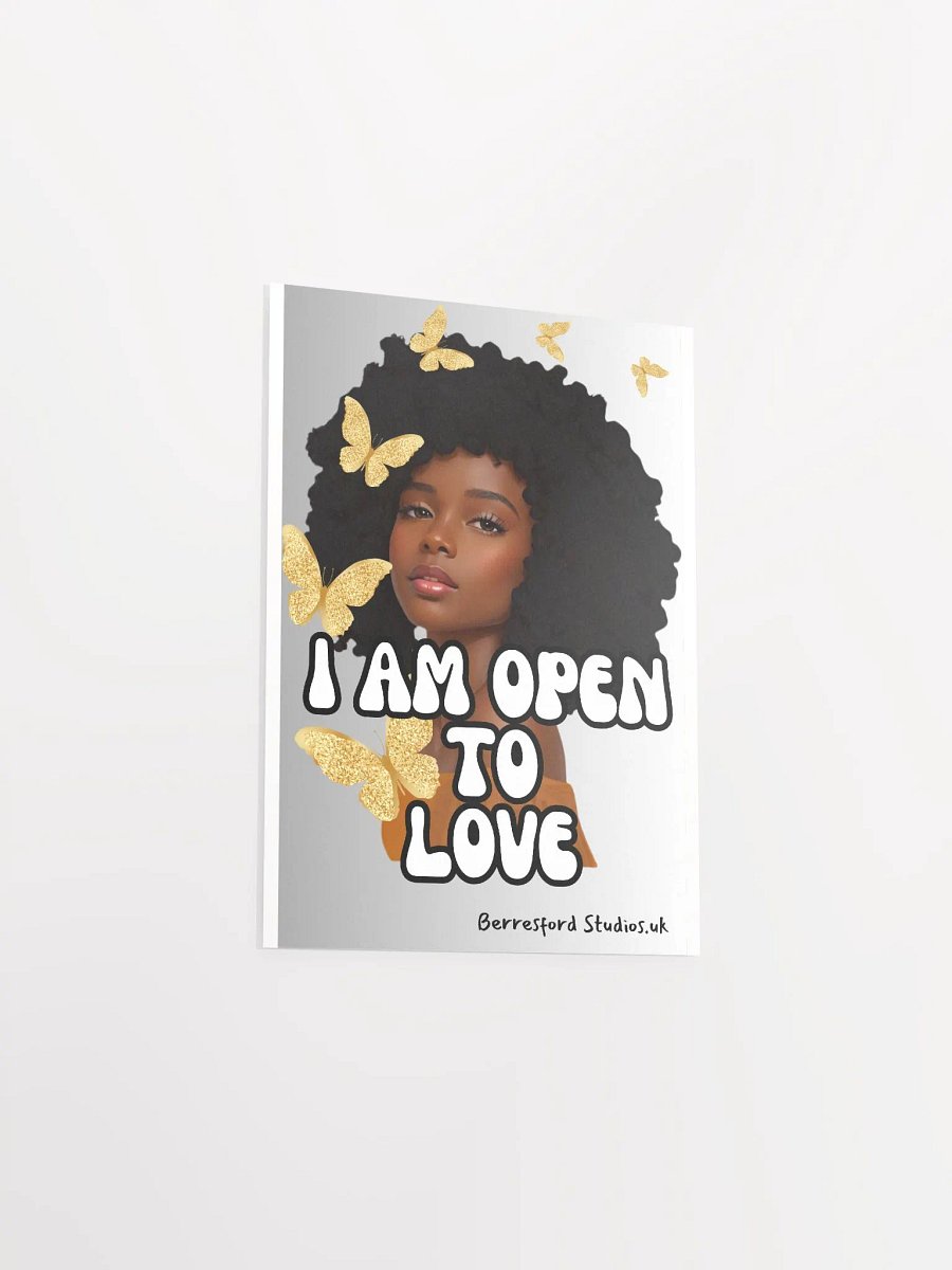 Open to Love Afrocentric Poster product image (11)