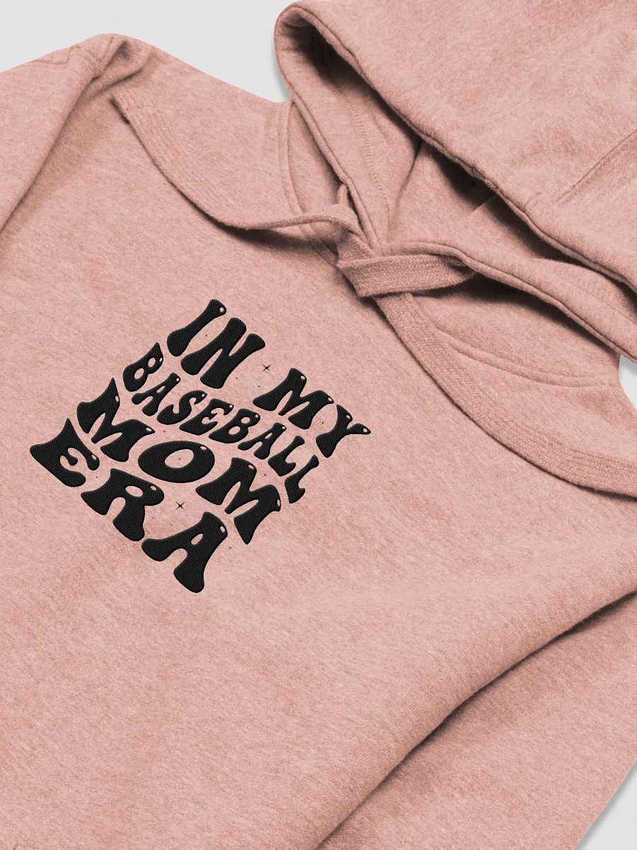 'IN MY BASEBALL MOM ERA' embroidered hoodie product image (3)