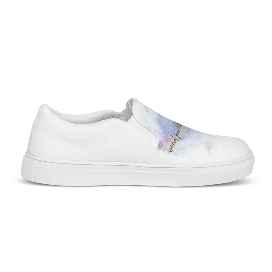 choose happiness women's slip-on canvas product image (10)