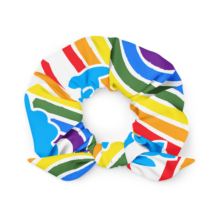 Rainbow Cloud Scrunchie product image (1)