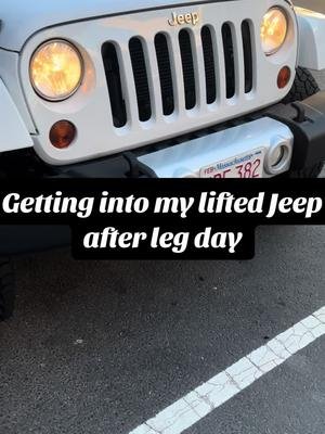 Someone get me a step stool #fyp #melahdeedah #tiktokgaming #gamergirl #jeepwrangler #jeeplife #jeep #fitness #funnyfitness #funny #postworkoutvibes 