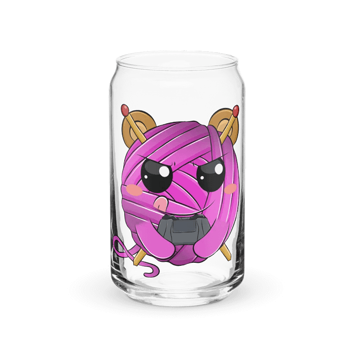 Emote-Zocken-Glas-16oz product image (2)