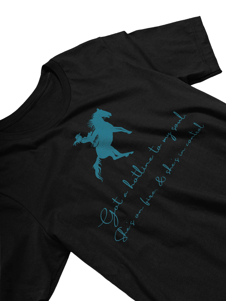 HOTLINE TO MY SOUL - Teal T Shirt product image (11)
