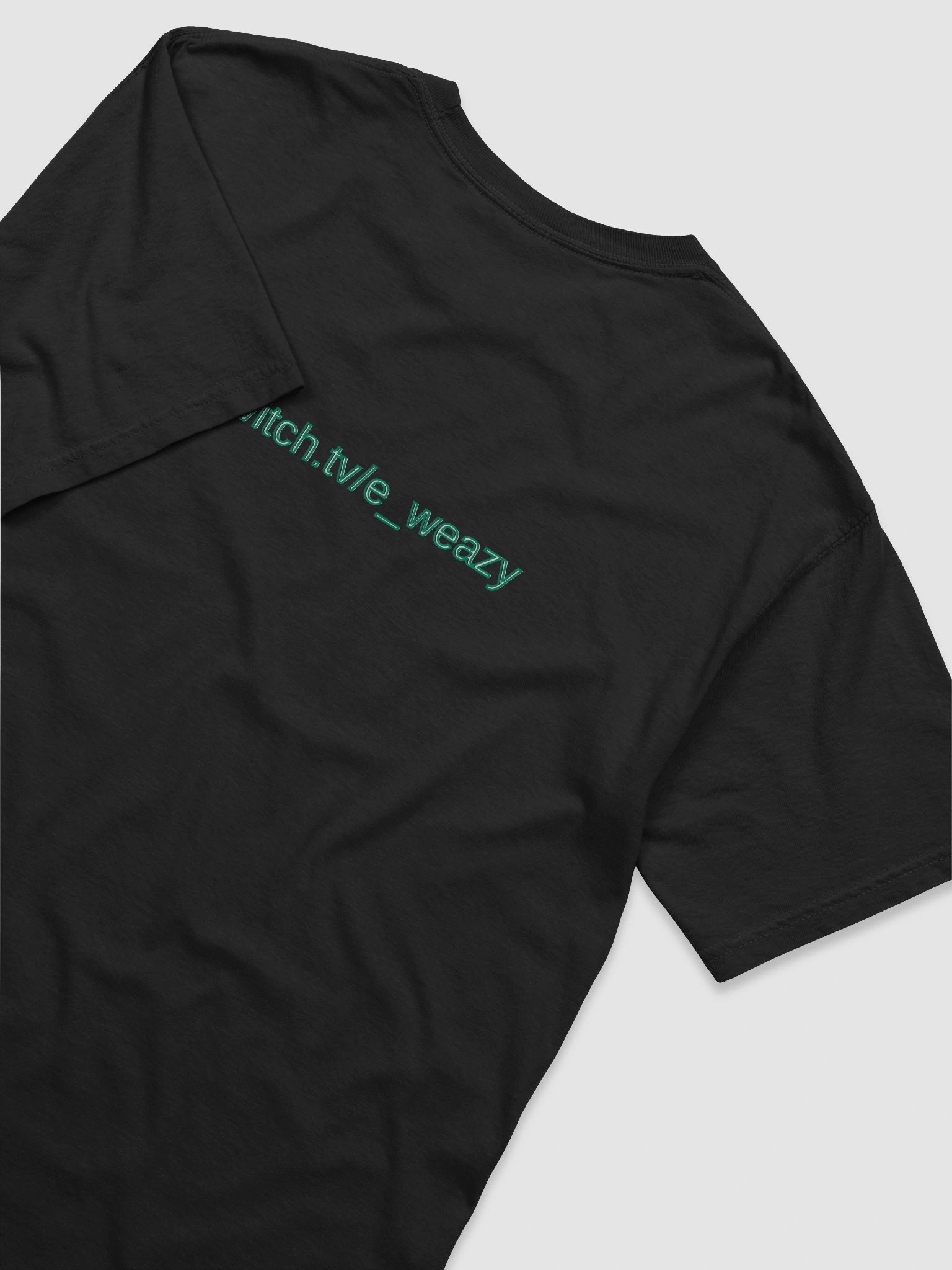 EWeazy's Plain Black Tee product image (6)