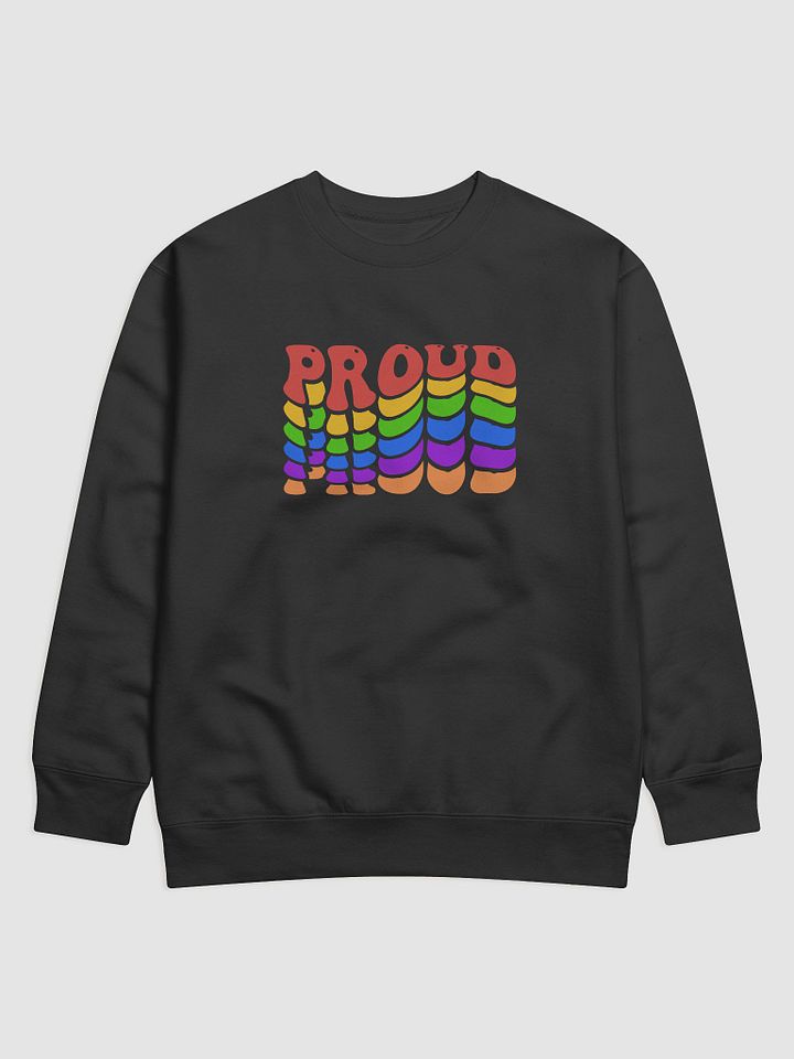 Proud Rainbow Stack Sweatshirt product image (1)