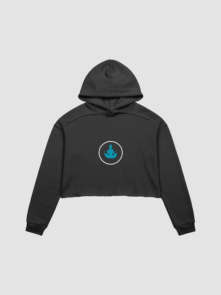 CozyChic Fleece Crop Hoodie - Comfort Meets Style in Every Stitch product image (2)
