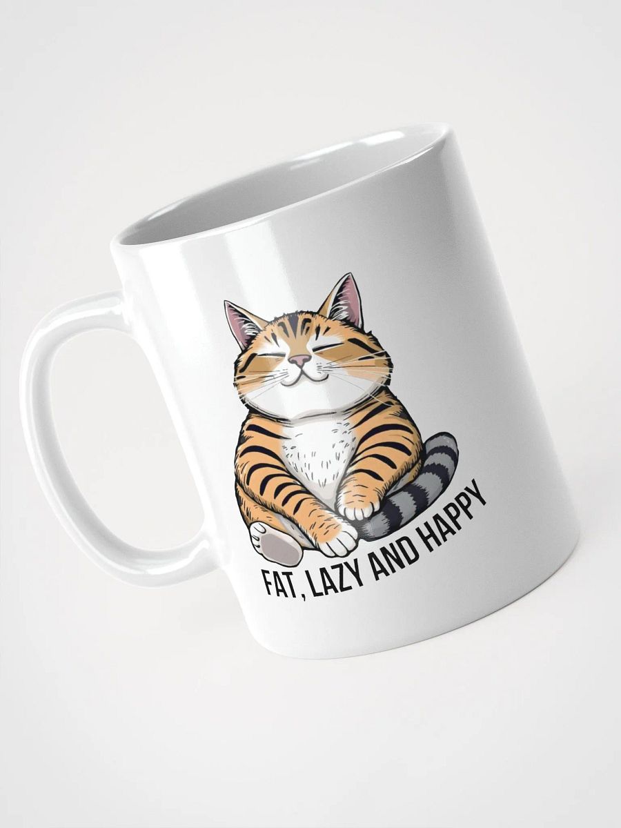 fat, lazy and happy mug product image (3)
