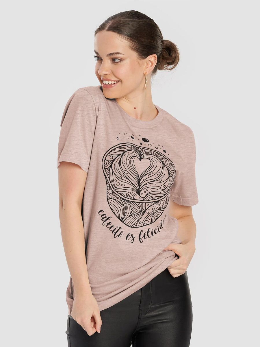 Cafecito Es Felicidad Camiseta Unisex product image (6)
