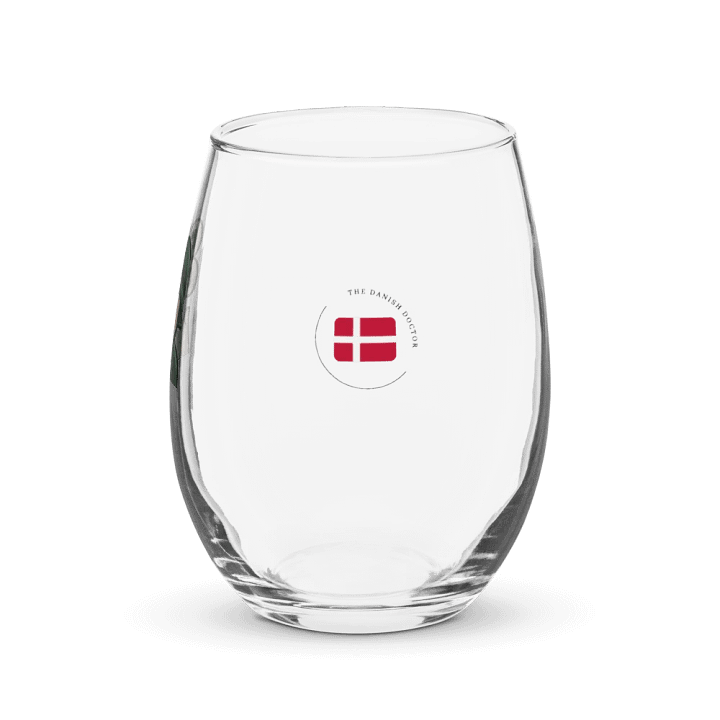 Whine glass with logo and GG emoje product image (1)