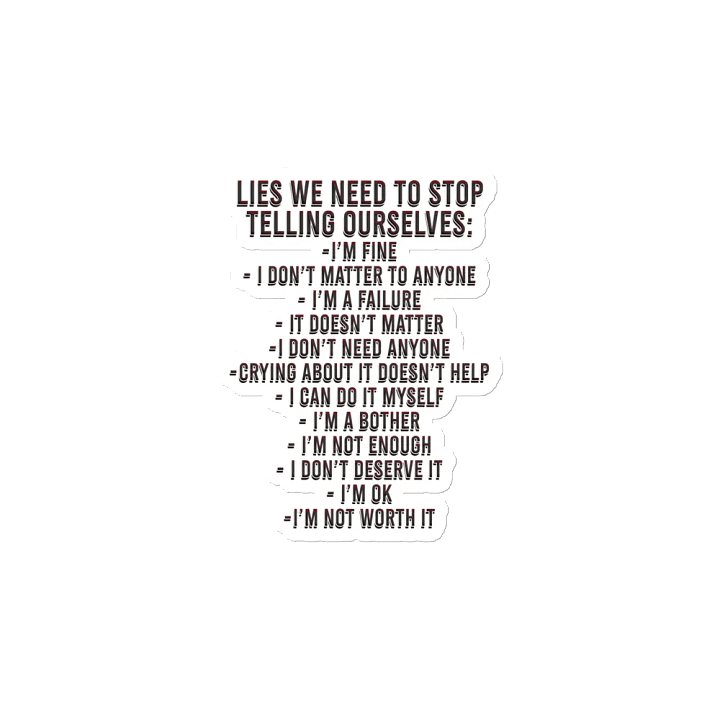 Positivity Lies - Magnet product image (2)