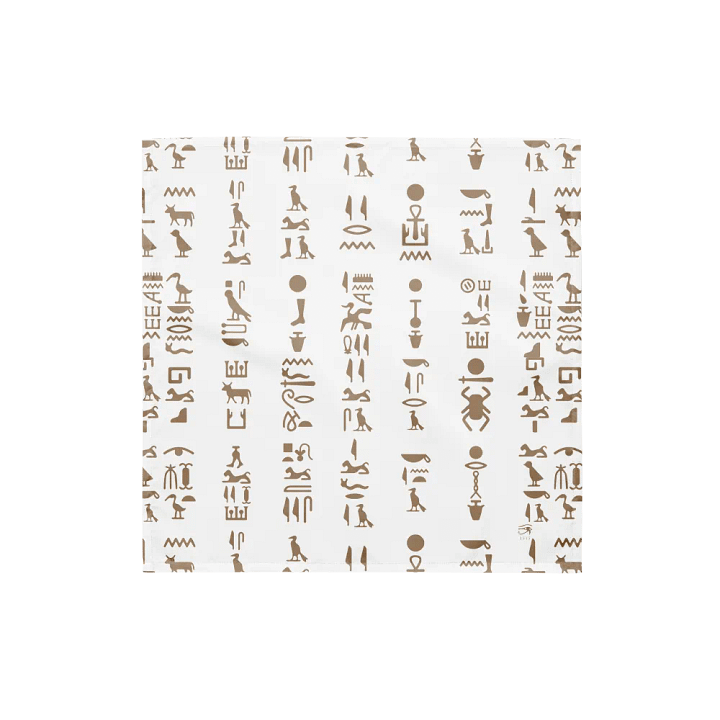 Isis Hieroglyphs All-Over Bandana product image (1)