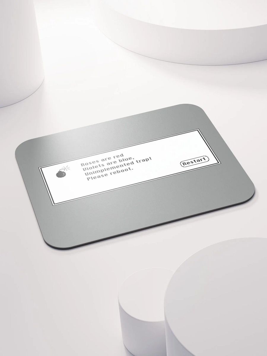 Unimplemented Trap Poem Mouse Pad product image (4)