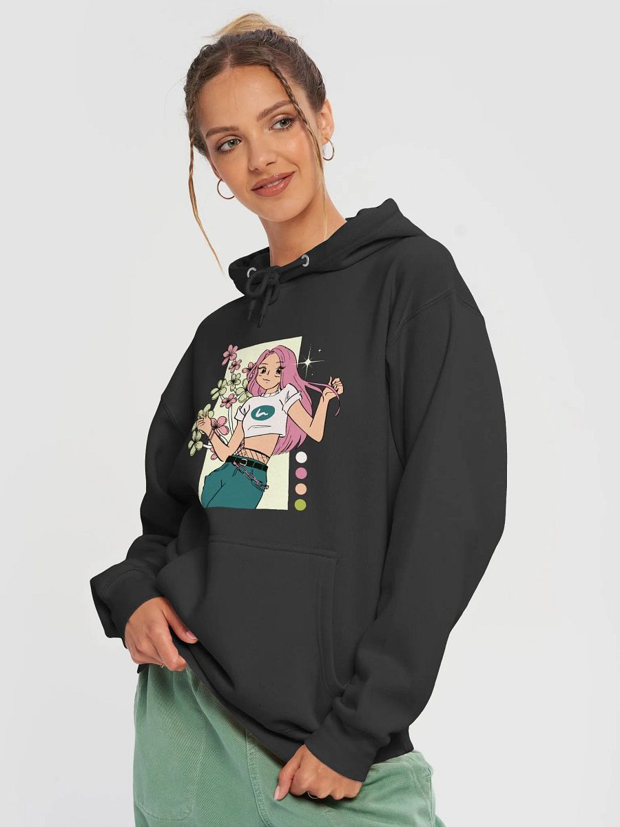 Peaceful Pink Anime Hoodie product image (23)