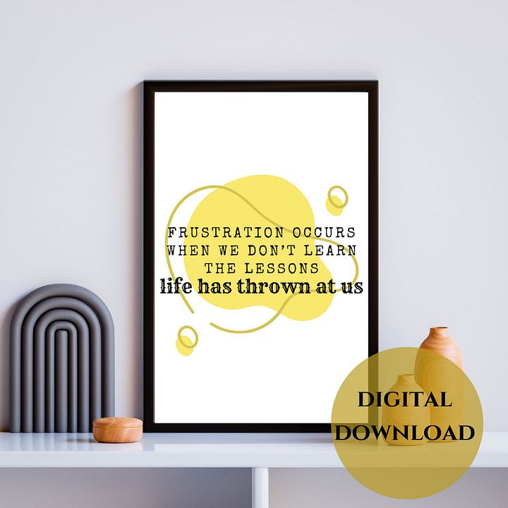 Lessons Learned Printable Wall Art product image (1)
