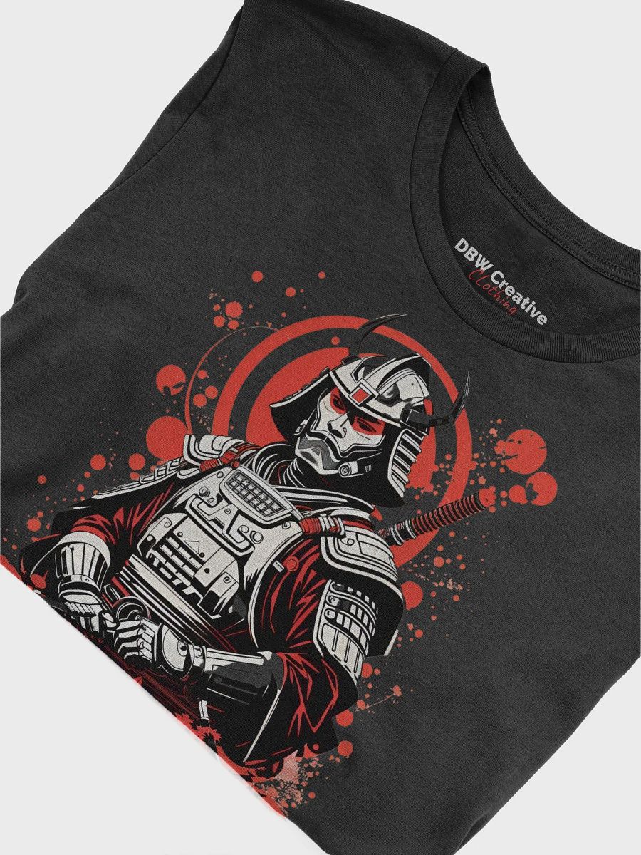 Techwear Samurai Tee: Robot Warrior Graphic T-Shirt product image (7)