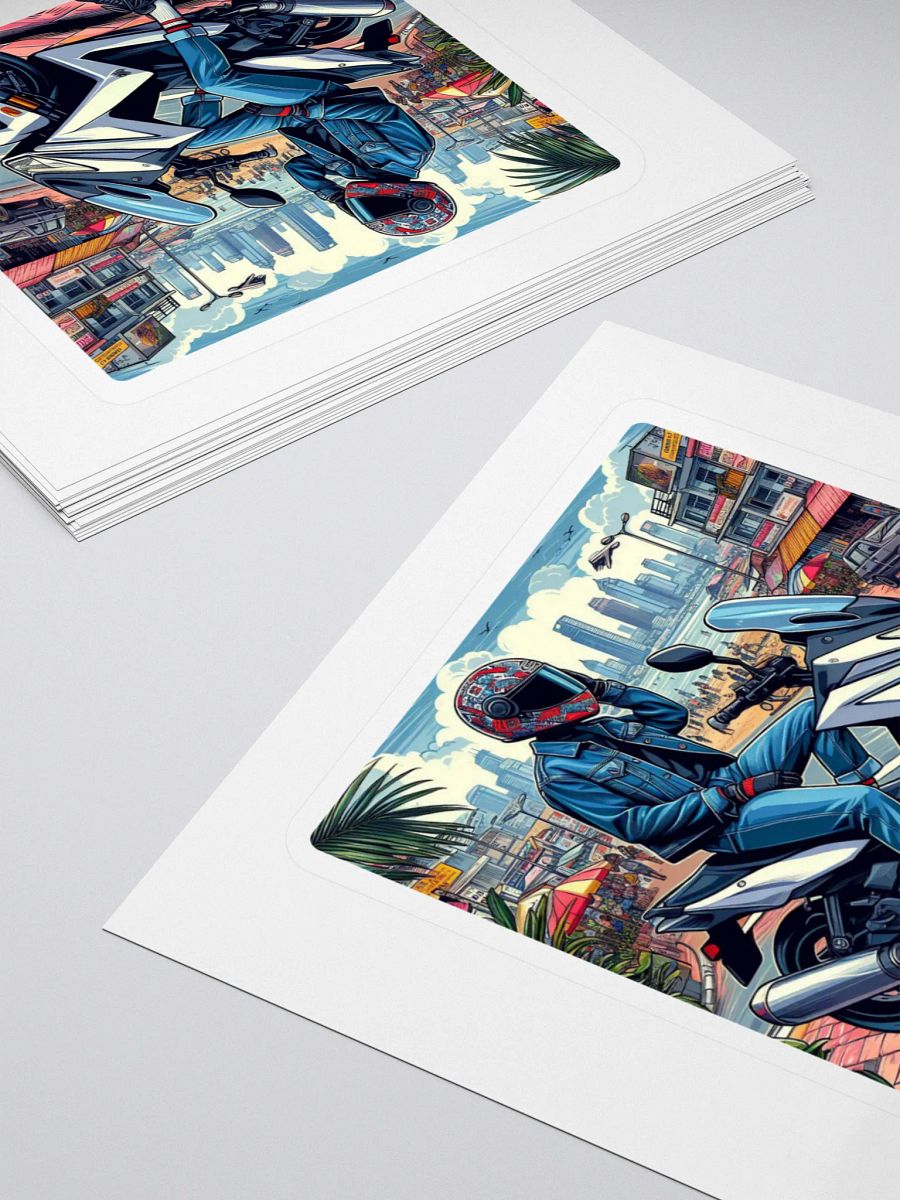 City Rider Sticker Set | | Lagos city Nigeria product image (4)