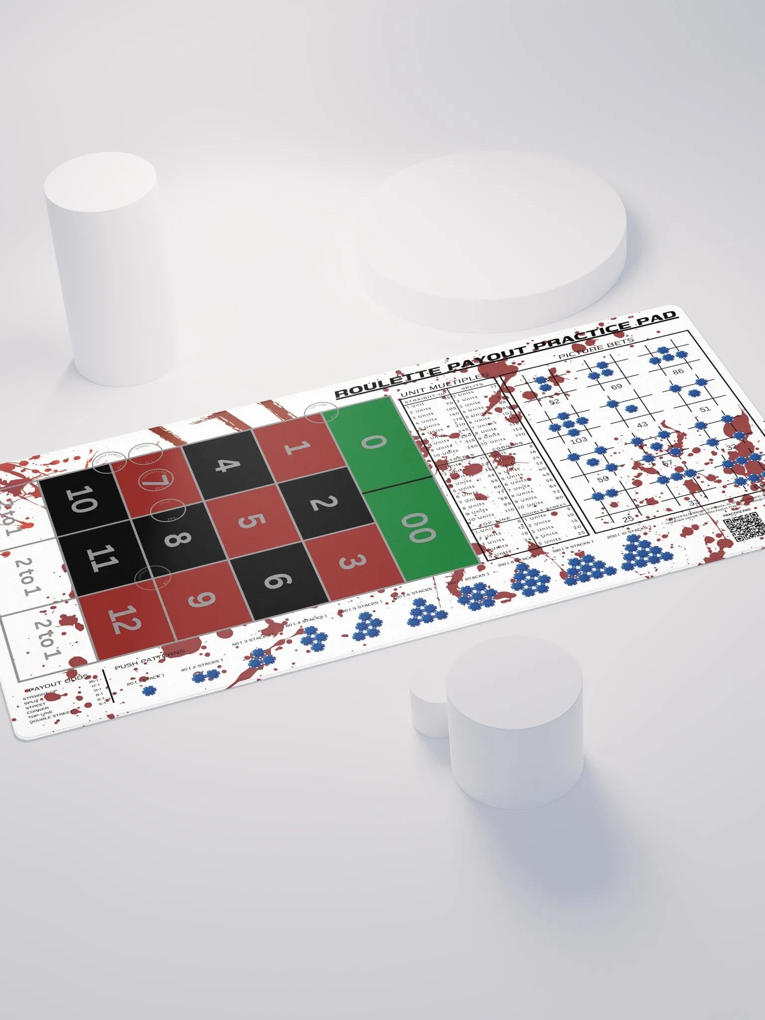Roulette Payout Practice Pad - Roulette Horror product image (2)