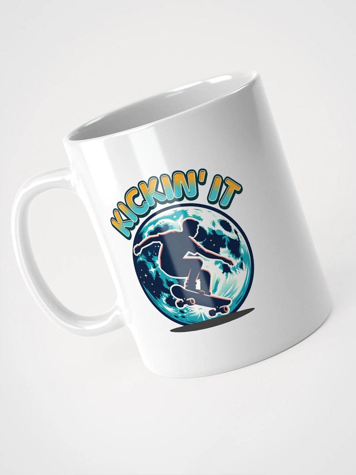 Kickin It Skateboarder Full Moon Mug product image (2)