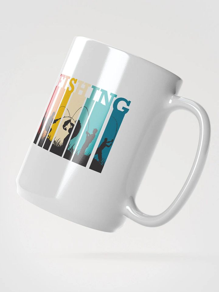 Vibrant Fishing Silhouettes Mug product image (2)