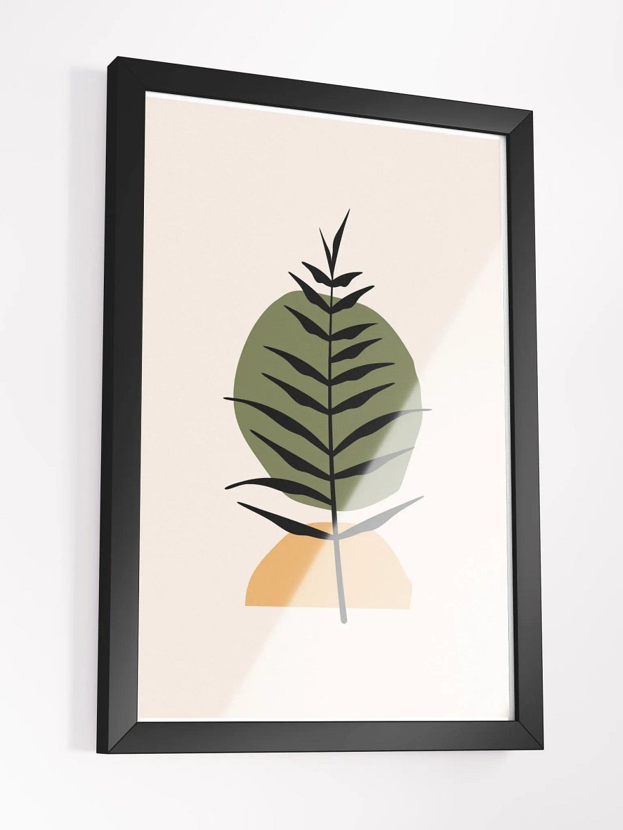 Serenity in Strokes Framed Poster product image (16)