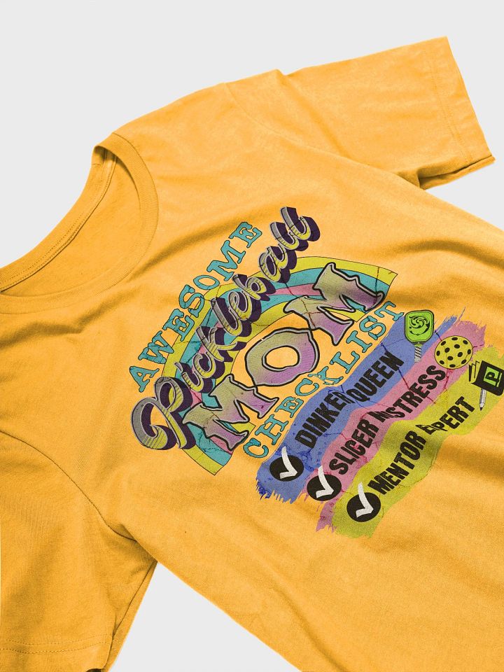 Mom Checklist Pickleball Tee product image (12)